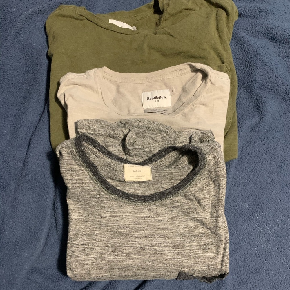 3 target pocket t shirts